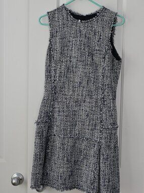 Blue and White Sleeveless